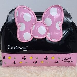 NWT Creme Shop Minnie Mouse Cosmetic Bag